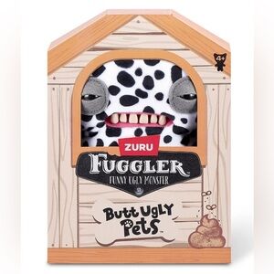 Fuggler Butt Ugly Pets “Annoyed Alien” 9”Plush Zuru Funny Monster Collectible